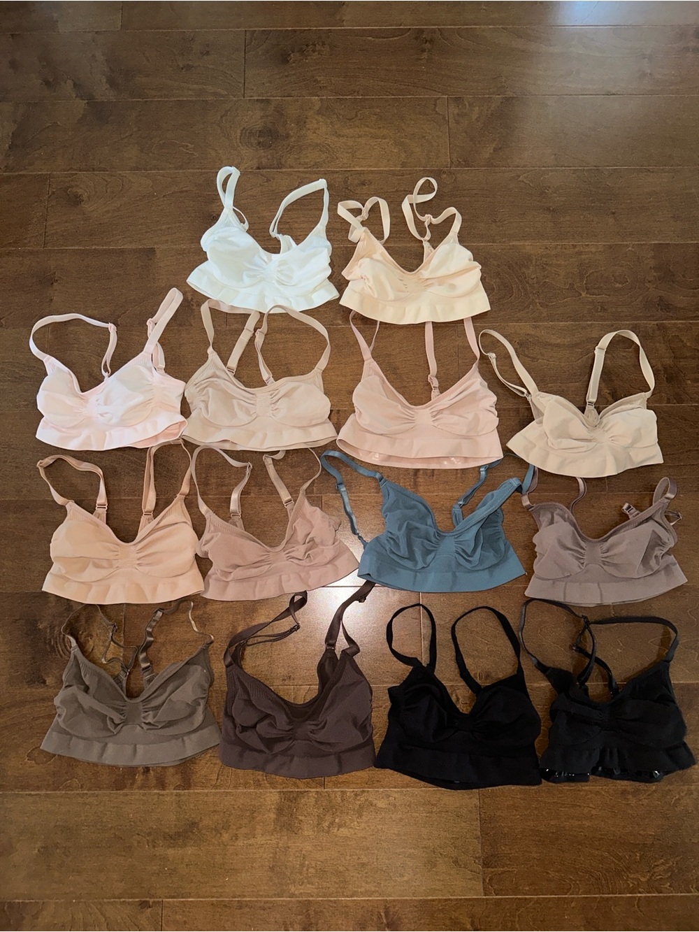 SKIMS SEAMLESS SCULPT Bralette Bundle of 14 S/M